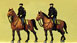 Preiser Kg Police On Horseback, USA