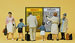 Preiser Kg Railroad Passengers In Front Of Arrival/Departure Information
