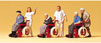Preiser Kg Elderly Being Pushed in Wheelchairs