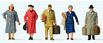Preiser Kg Era III Passengers - Set #1