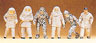 Preiser Kg Firemen (Pack of 6)