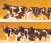 Preiser Kg Dairy Cows - Black & White Holsteins (Herd of 30)