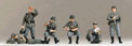 Preiser Relaxing Panzer Grenadiers (Set of 6)
