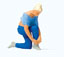 Preiser Kg Woman Tying Her Shoes