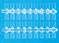 Preiser Kg Clear Base Plates (1/4
