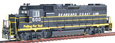 PROTO 2000 Diesel EMD GP38-2 w/88in Nose - Seaboard Coast Line #500