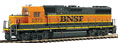 PROTO 2000 Diesel EMD GP38-2 w/88in Nose - Burlington Northern Santa Fe #2373 (Green, Orange; Heritage I)