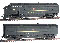 PROTO 1000 F-M C-Liner A/B Units - Pennsylvania #9448/9448B (Dark Green Loco Paint w/Repositioned Buff Stripe)