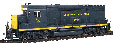 PROTO 2000 EMD GP30 Low Hood Phase 1 - Chesapeake & Ohio #3026 (Blue; Sans-serif Name; Yellow Ends w/Progress Herald)
