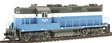 PROTO 2000 EMD GP20 High Hood - Burlington Northern #2015 (Big Sky Blue)