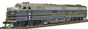 PROTO 2000 EMD E7A w/Sound & DCC - Baltimore & Ohio #1424 (Blue, Gray, Black)