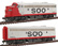 PROTO 2000 EMD F7A-B Set w/Sound & DCC - Soo Line #2225A w/Mars Light & B Unit #502C (Red, White)