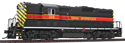 PROTO 2000 Diesel EMD GP7 Phase II Powered w/Sound & DCC - Iowa Interstate No. 325