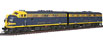 PROTO 2000 Diesel EMD F3A-B Set w/Sound & DCC – Santa Fe No. 200L (A Unit) & No. 200A (B Unit)