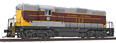 PROTO 2000 Diesel EMD GP7 Phase I Powered w/Sound & DCC - Algoma Central No. 158
