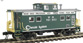 PROTO 2000 Northeastern Center Cupola Caboose - Assembled - Chessie/WM Safety #901803 (Green w/Large Safety Slogan)