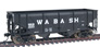 PROTO 2000 War Emergency Hopper w/Steel Sides - Time-Saver Kit - Wabash #39394 (Black w/White Lettering)