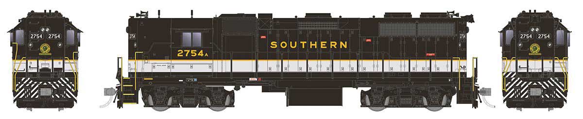 Rapido Trains, Inc. EMD GP38 High Nose (Standard DC) - Southern Railway No. 2771