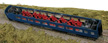 Rapido Trains, Inc. Super Continental Line™ 52-Seat Daynighter Leg-Rest Coach - Ontario Northland (Modern Scheme) #851