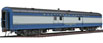 Rapido Trains, Inc. Super Continental Line™ 73' 6in. Smooth Side Baggage-Express Car - Baltimore & Ohio #668 