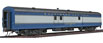 Rapido Trains, Inc. Super Continental Line™ 73' 6in. Smooth Side Baggage-Express Car - Baltimore & Ohio #671
