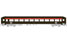 Rapido Trains, Inc. Pullman-Standard Osgood-Bradley 10-Window Coach (No Skirt) - New Haven #8209 (McGinnis Scheme)