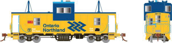 Rapido Trains, Inc. CP Angus Shops Van/Caboose - Ontario Northland 120