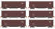 Rapido Trains, Inc. USRA Double-Sheathed Wood Boxcar (6-Pack #2) - Boston & Maine
