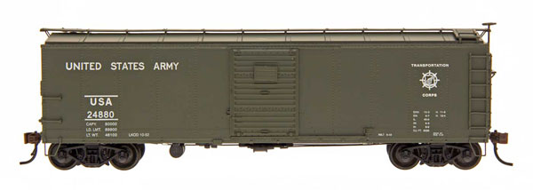 Red Caboose X-29 Boxcar - United States Army USA 24885
