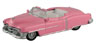 Schuco 1954 Cadillac Eldorado Convertible - Top Down Pink