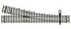 Shinohara Code 70 Nickel Silver Turnout - #4 Right Hand 
