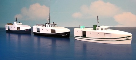 Sylvan Scale Models Fish Tug Fishing Boat