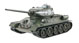 Taigen HC Series R/C 2.4GHz Russian T-34/85 With Smoke And Sound (Green Paint) - Airsoft BB Version (1/16 Scale)