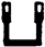 Tichy Train Group Freight Car Stirrups - Straight/Side Mount (Pack of 10)