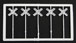 Tichy Train Crossing Sign (20 Pcs)