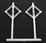 Tichy Train Crossing Sign Diamond Style (10 Pcs)