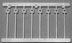 Tichy Train Whistle Post Modern Square (32 Pcs)