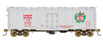 TrueLine Trains 8 Hatch Reefer Assortment (Pack of 6) – Canadian National (Horizontal Green Leaf)