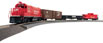 WalthersTrainline Flyer Express Fast-Freight Train Set -  Burlington Northern Santa Fe (BNSF)