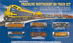 Walthers Trainline® Wayfreight Diesel Freight Train Set w/Bachmann EZ Track® - Union Pacific®