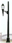 Walthers Cornerstone® Built-Ups Working Street Lamps – Single Arm Lamp