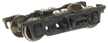 Walthers Cornerstone Lightweight Passenger Trucks GSC 41-CNS-11 w/Disc Brakes (Black)