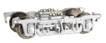 Walthers Cornerstone Lightweight Passenger Trucks GSC 41-CNS-11 w/Disc Brakes (Silver)