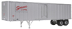 Walthers Cornerstone Flexi-Van 40' Trailer - Seaboard Air Line (Side Door Version)