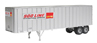 Walthers Cornerstone® Flexi-Van 40' Trailer Only Kit – Soo Line