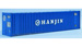 Walthers 40' High Cube Intermodal Box-Type Container - Hanjin