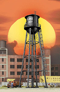 Walthers Cornerstone Series® Built-ups - City Water Tower – Black