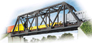 Walthers Cornerstone Series® Single Track Truss Bridge
