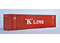Walthers Cornerstone® 40' High-Cube Container – K-Line