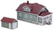 Walthers Cornerstone Updated American Bungalow with Single Car Garage